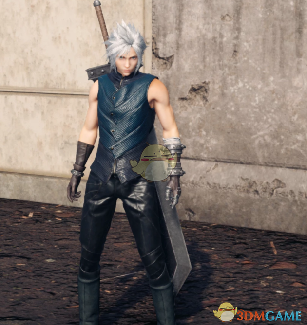 《最终幻想7：重制版》克劳德的鬼泣维吉尔套装MOD