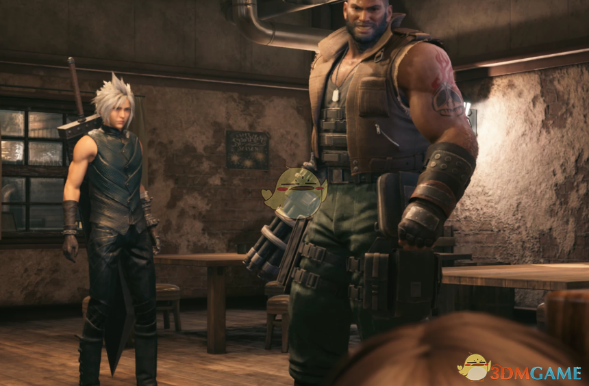 《最终幻想7：重制版》克劳德的鬼泣维吉尔套装MOD