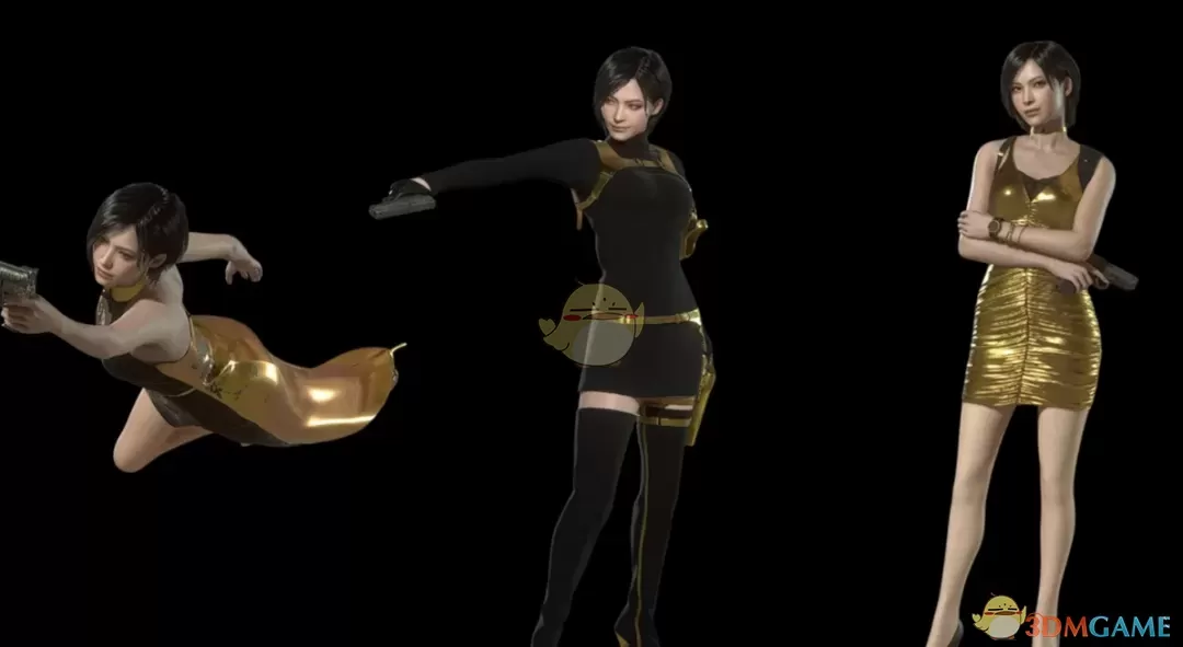 《生化危机4：重制版》艾达的黄金服装包MOD