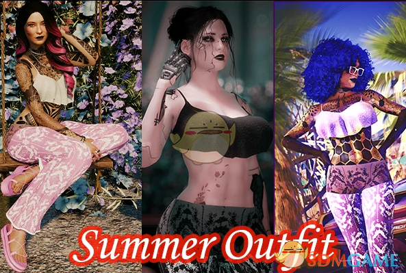 《赛博朋克2077》夏季装束MOD