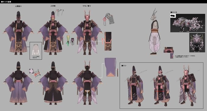 帅的不行！曝《狂野之心S》大量武器怪物设定图！