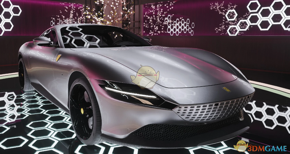 《赛博朋克2077》法拉利Roma跑车MOD