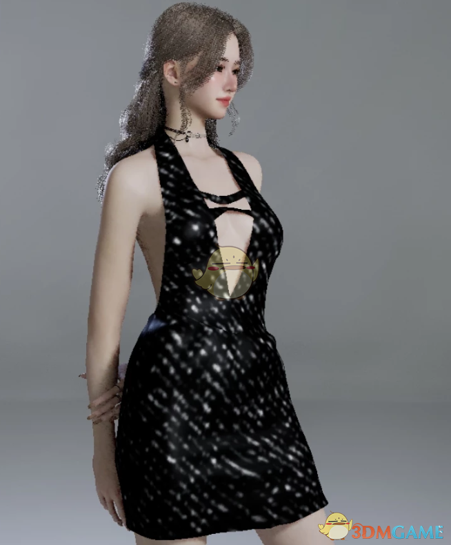《InZOI》性感黑色连衣裙MOD