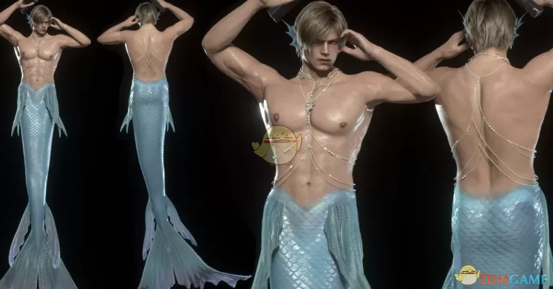 《生化危机4：重制版》人鱼里昂MOD