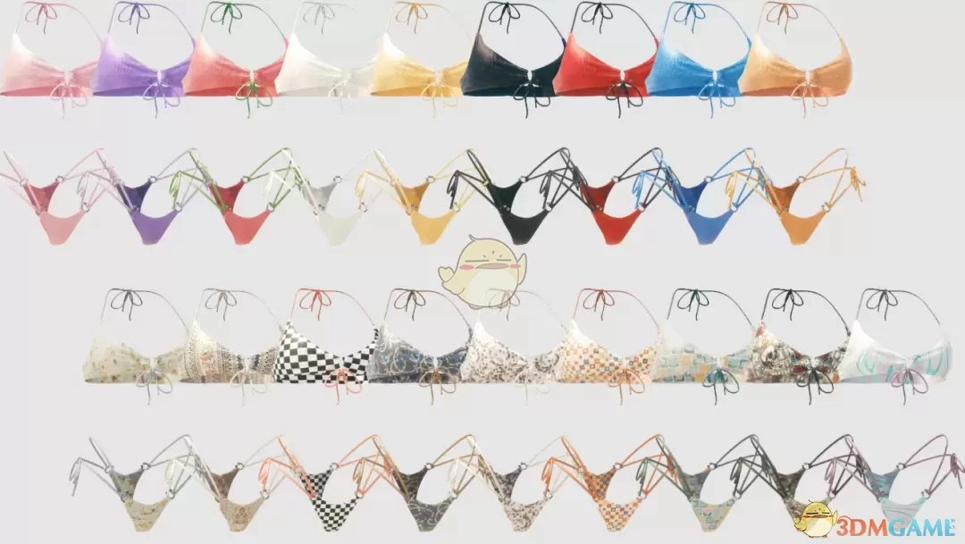 《赛博朋克2077》诱惑岛比基尼MOD