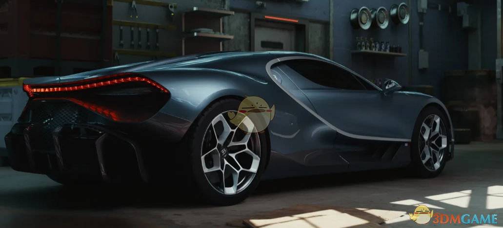 《赛博朋克2077》布加迪陀飞轮超跑MOD