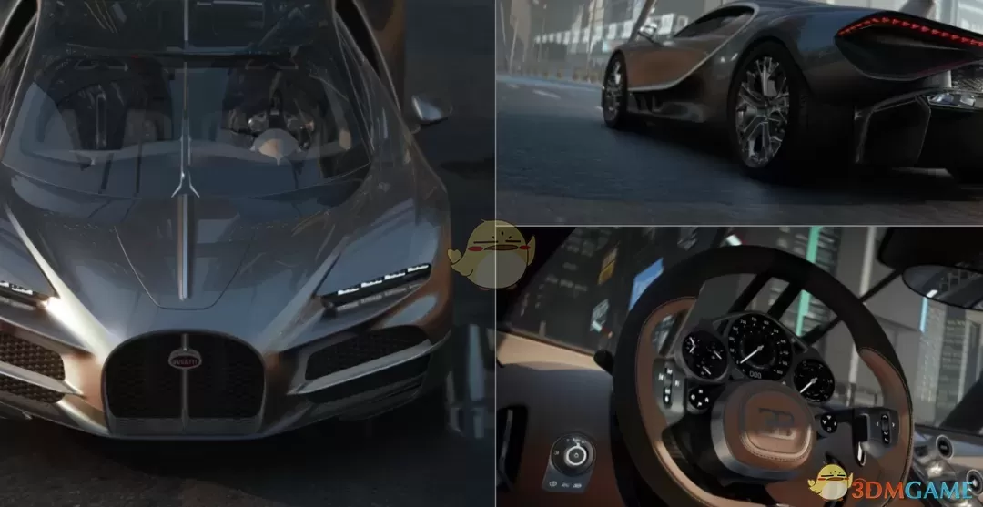 《赛博朋克2077》布加迪陀飞轮超跑MOD