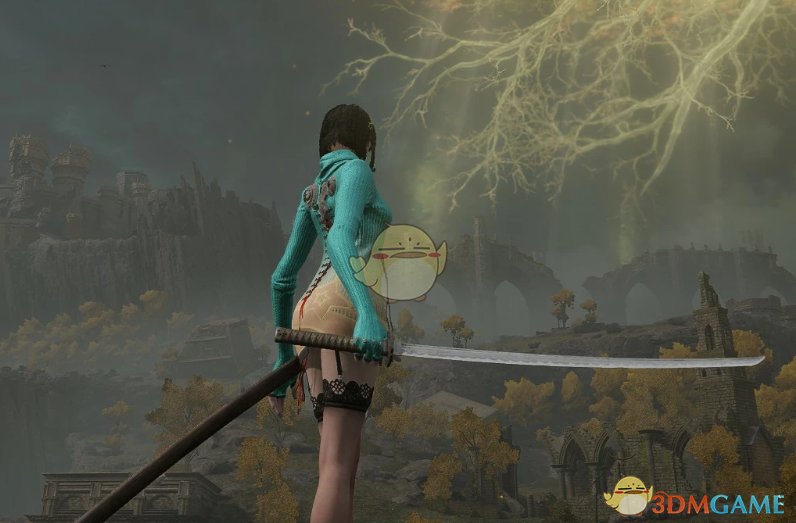 《艾尔登法环》剑星舒适针织裙装伊芙外观MOD