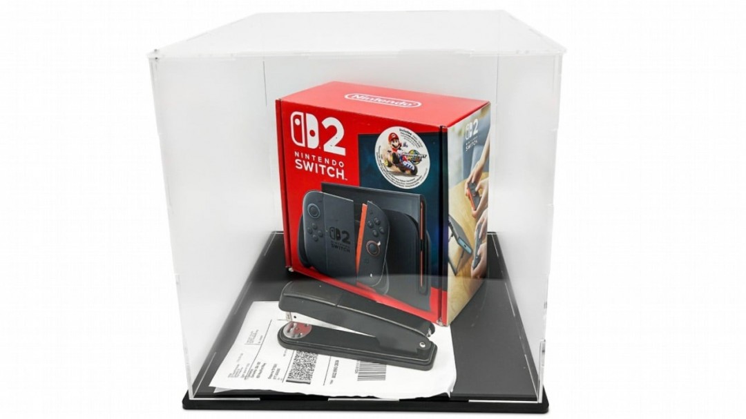 被游戏商铺钉坏的Switch 2果真拍卖 出价突破20万美元