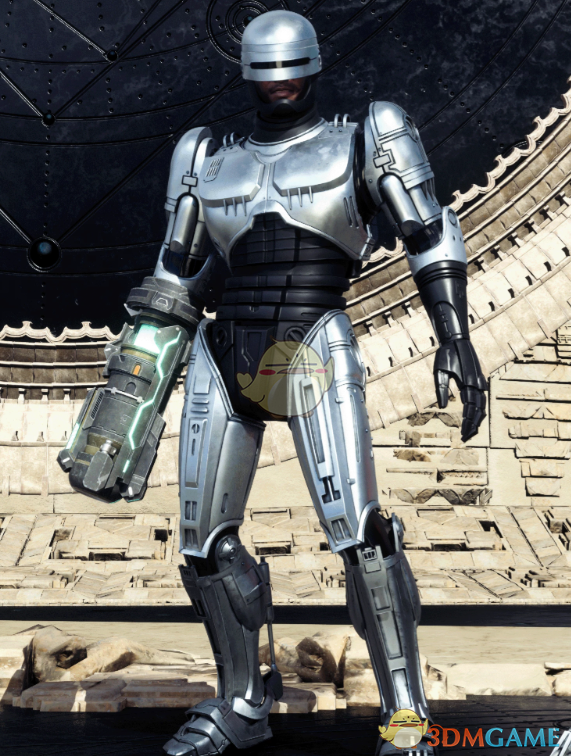 《最终幻想7：重生》机械战警替换巴雷特MOD