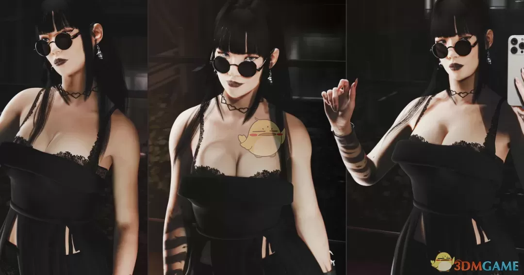 《赛博朋克2077》精灵连衣裙MOD