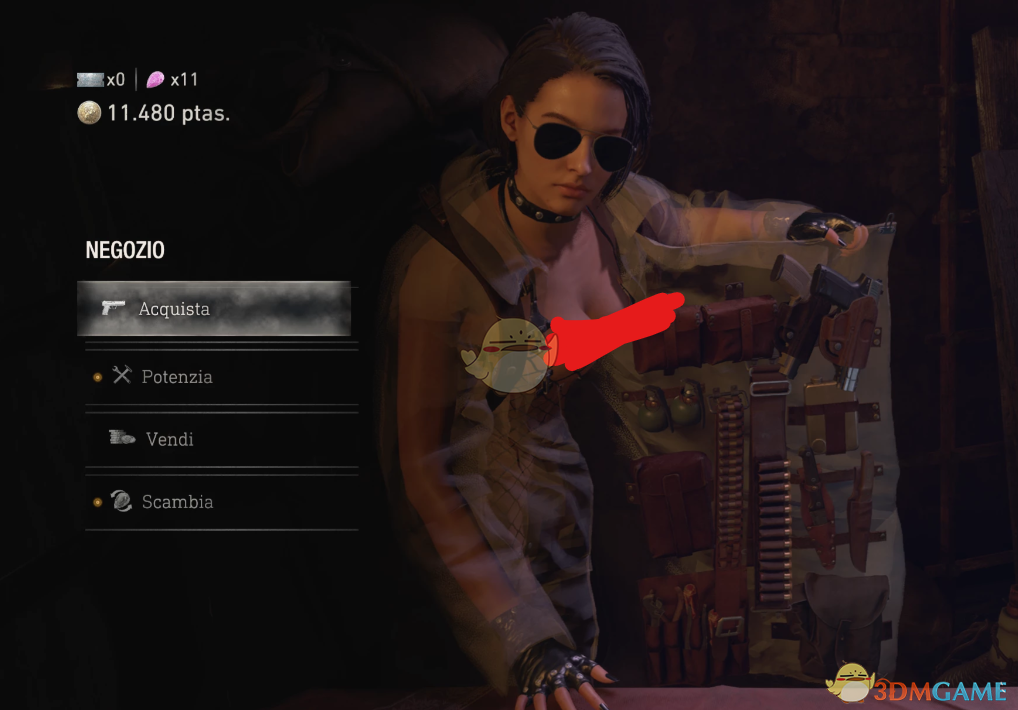 《生化危机4：重制版》性感吉尔替换商人MOD