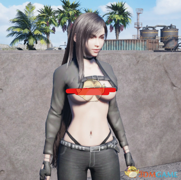 《最终幻想7：重生》蒂法的朋克风紧身衣MOD