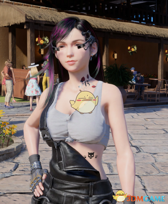 《最终幻想7：重生》蒂法的赛博朋克朱迪装束MOD