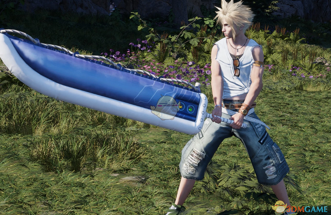 《最终幻想7：重生》克劳德的休闲假日服装MOD