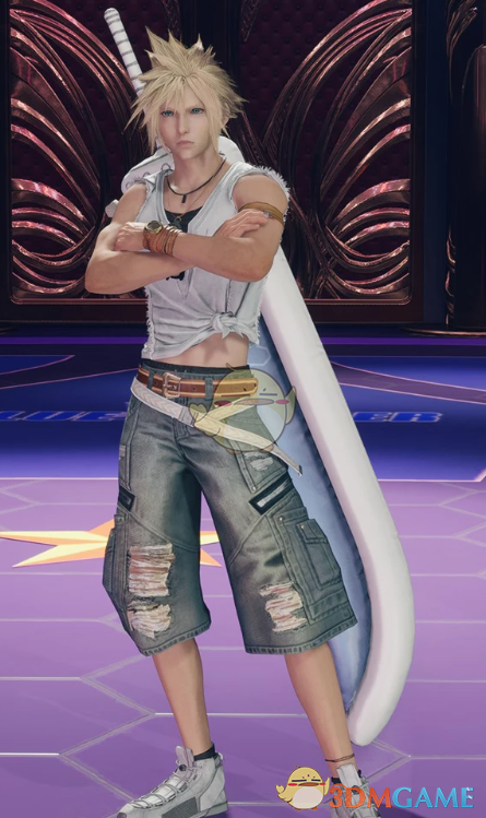 《最终幻想7：重生》克劳德的休闲假日服装MOD