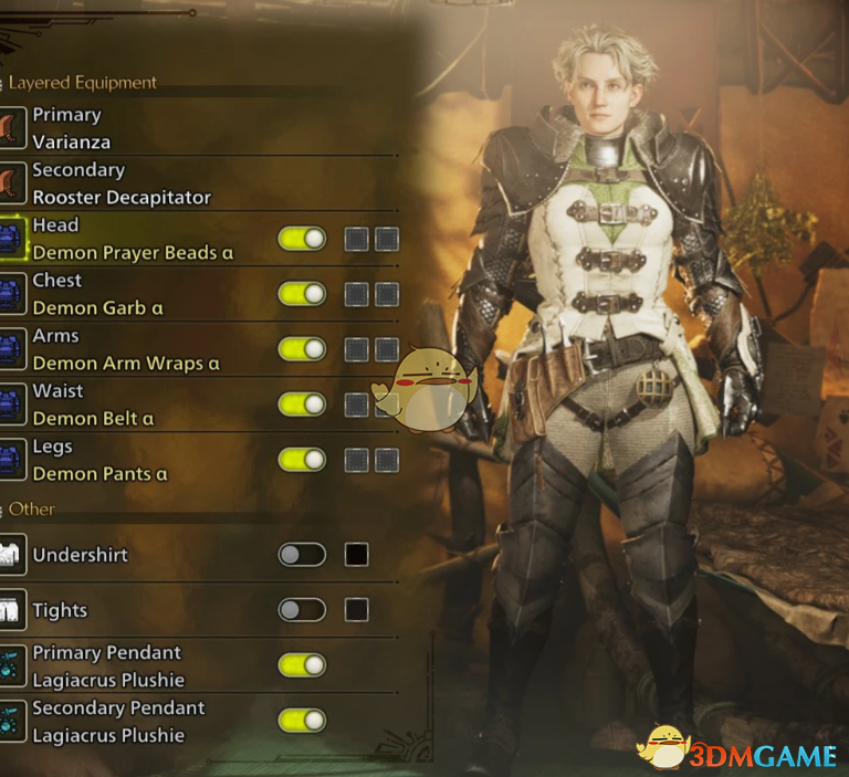 《怪物猎人：荒野》扮演锤子大师奥利维亚MOD