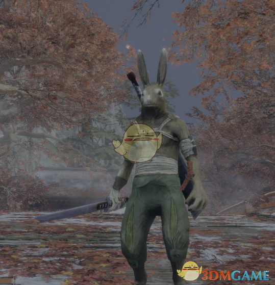 《只狼：影逝二度》复仇格斗兔替换狼模型MOD