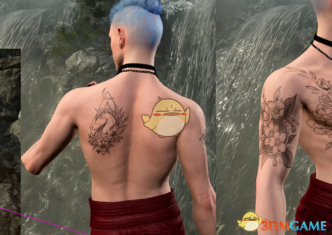 《博德之门3》动漫风纹身MOD