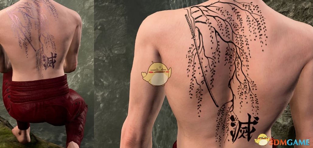 《博德之门3》动漫风纹身MOD