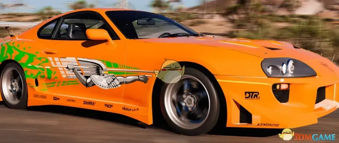 《赛博朋克2077》丰田 Supra Mk4超跑MOD