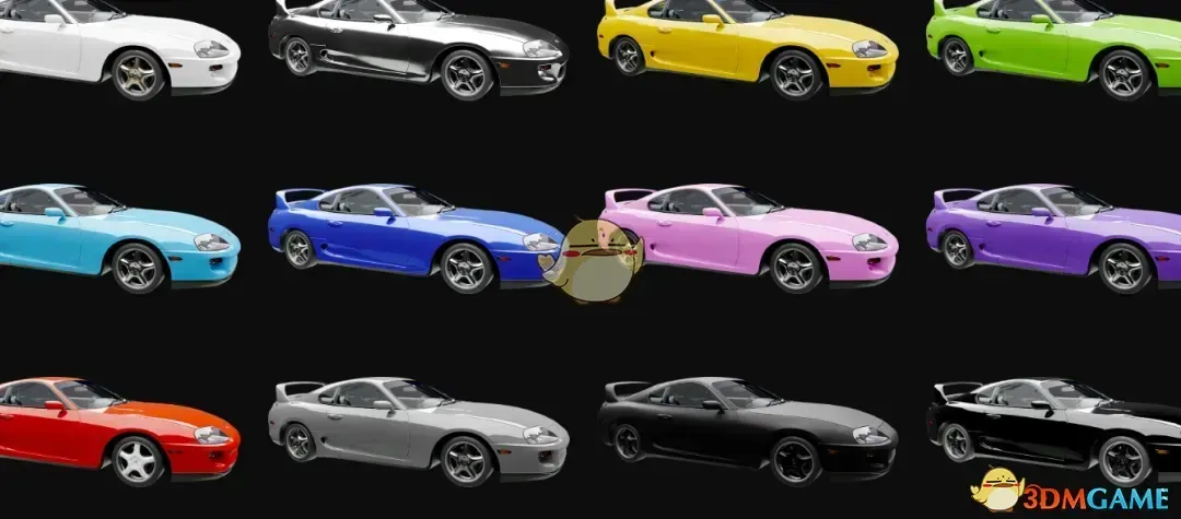 《赛博朋克2077》丰田 Supra Mk4超跑MOD