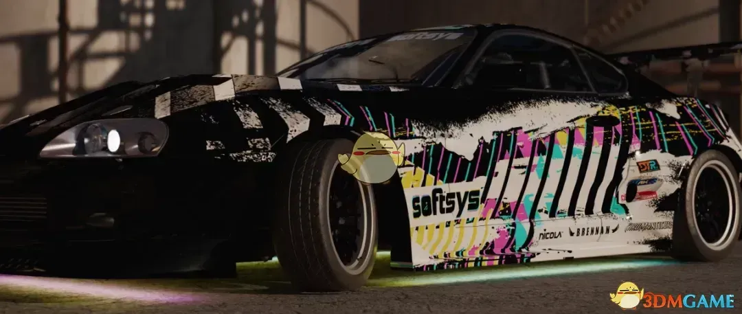 《赛博朋克2077》丰田 Supra Mk4超跑MOD