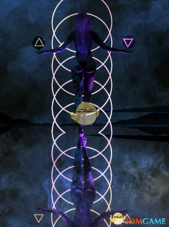 《赛博朋克2077》背景光环道具包MOD