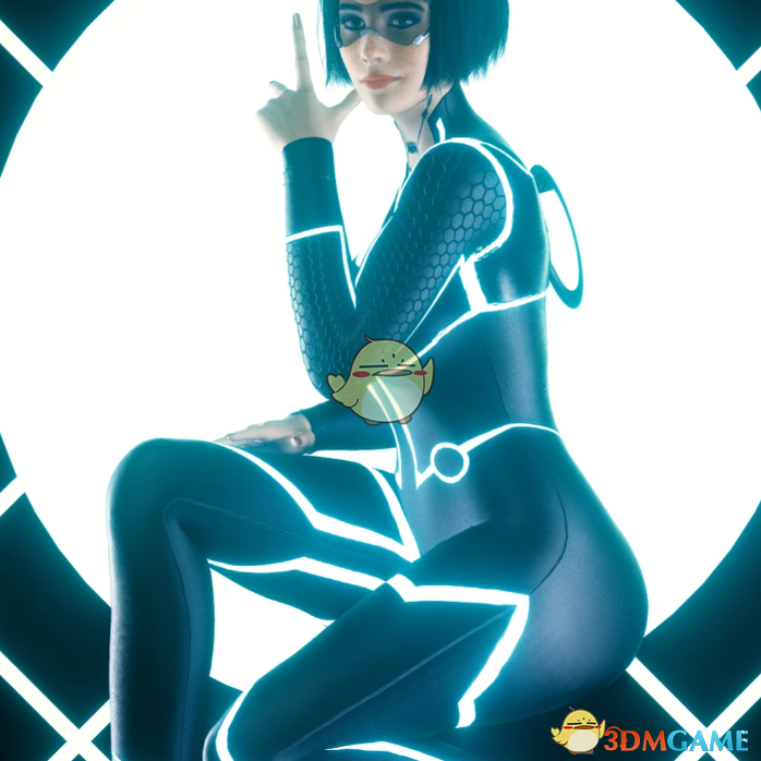 《赛博朋克2077》背景光环道具包MOD