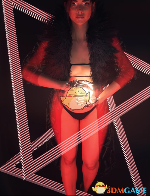 《赛博朋克2077》背景光环道具包MOD