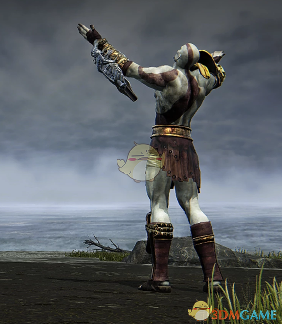 《艾尔登法环：黑夜君临》战神4奎托斯外观MOD