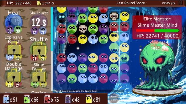 《Slime Match Adventure》demo