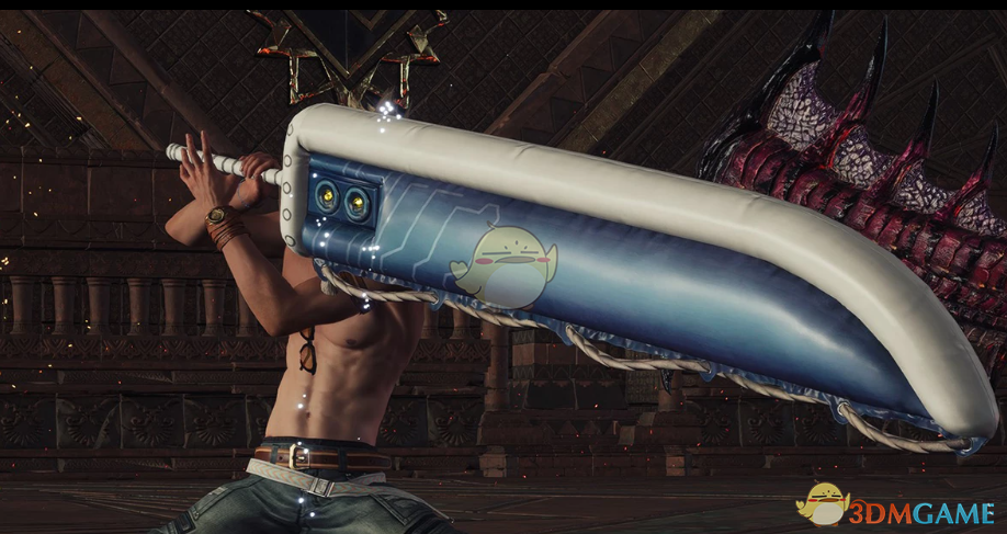 《最终幻想7：重生》克劳德的充气毁灭剑MOD