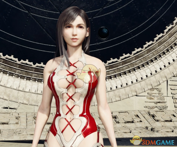 《最终幻想7：重生》蒂法的剑星赛博绑带装MOD