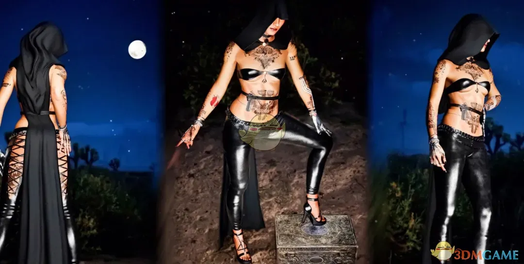 《赛博朋克2077》性感流浪者服装MOD