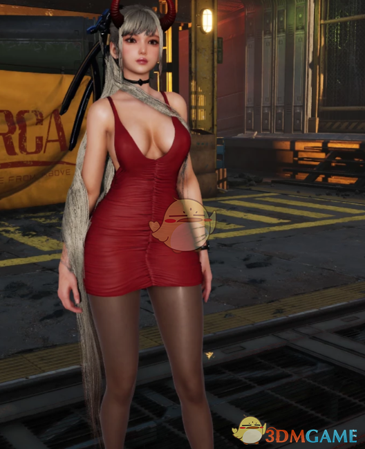 《剑星》伊芙的性感艾达黑丝连衣裙MOD