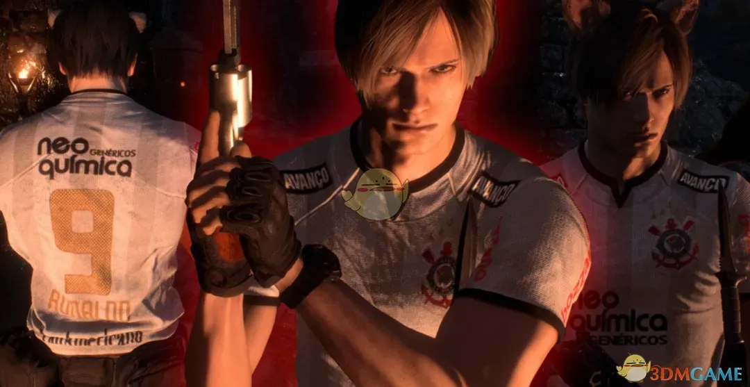 《生化危机4：重制版》里昂的科林蒂安2010球衣MOD