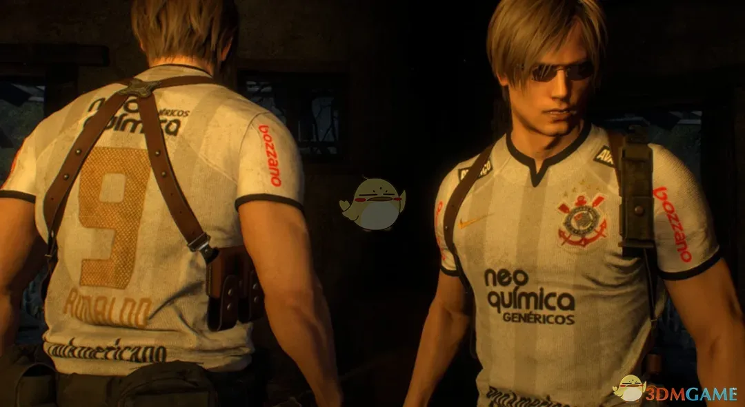 《生化危机4：重制版》里昂的科林蒂安2010球衣MOD