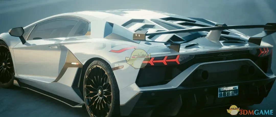 《赛博朋克2077》兰博基尼Aventador SVJ超级跑车MOD
