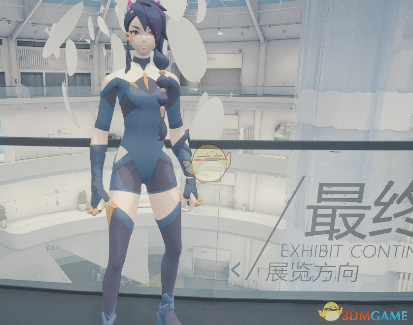 《师父》扮演堡垒之夜艾丽莎MOD