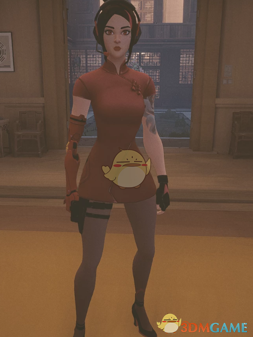 《师父》扮演堡垒之夜黛密MOD