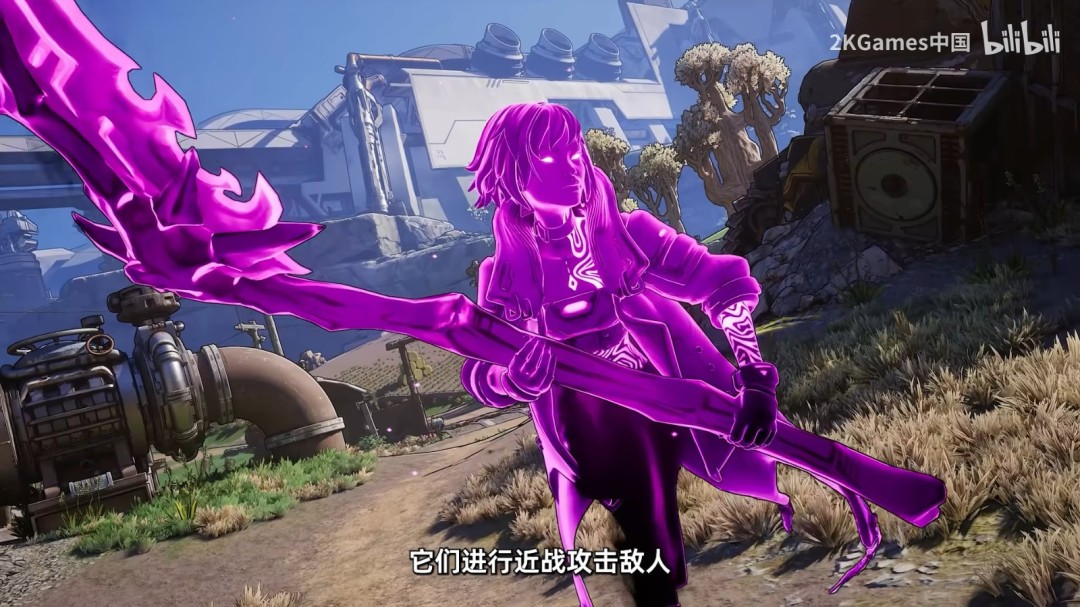 《無主之地4》全新細(xì)節(jié)介紹視頻 魔女維克絲能力解析