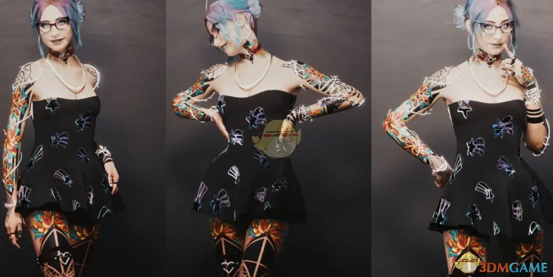 《赛博朋克2077》情迷连衣裙MOD