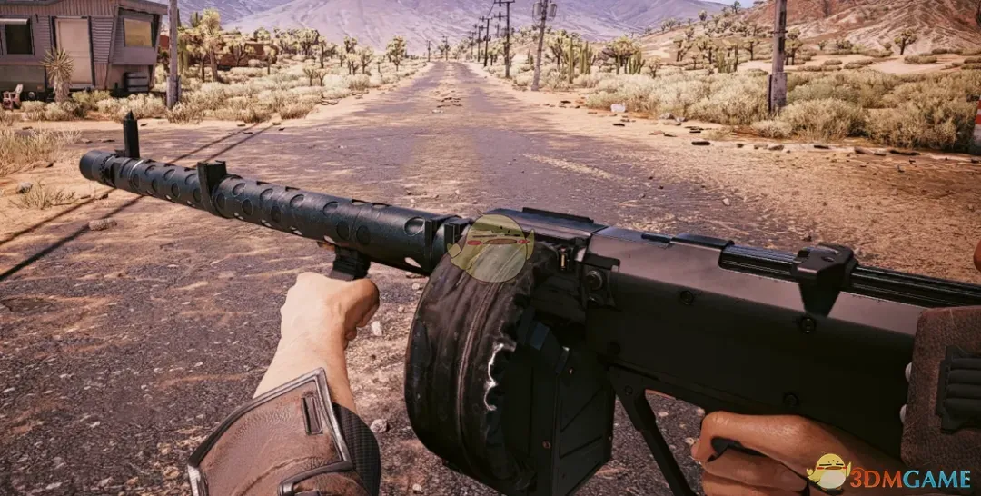 《赛博朋克2077》军用科技轻机枪MOD