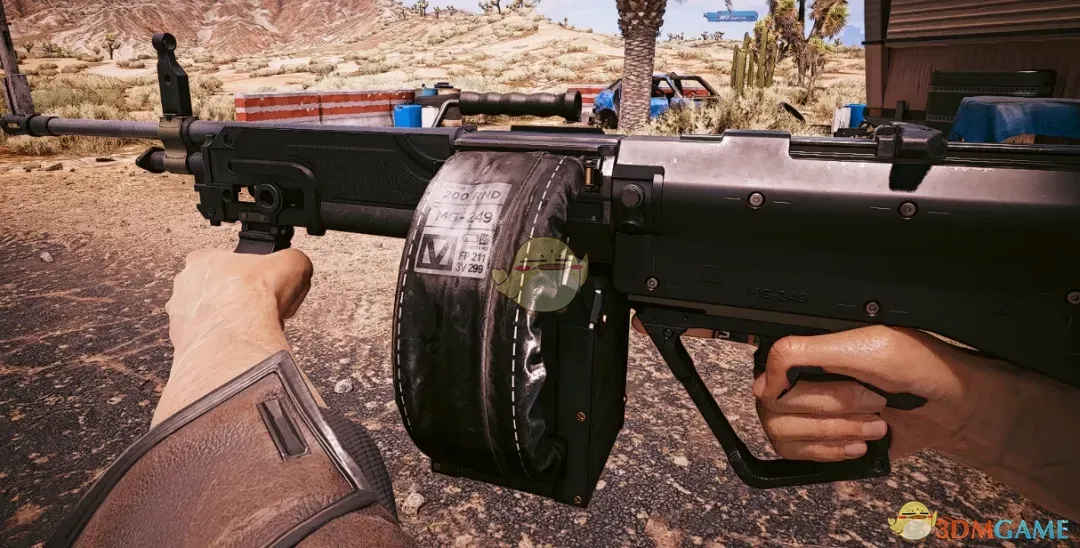 《赛博朋克2077》军用科技轻机枪MOD