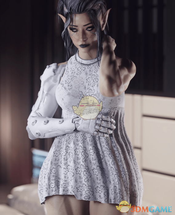 《赛博朋克2077》宽松睡裙MOD