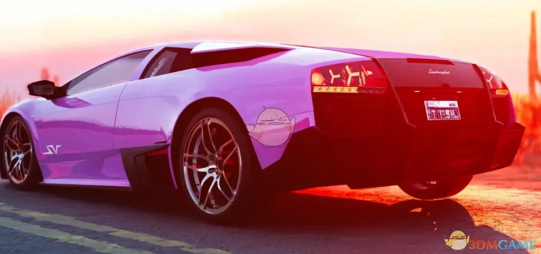 《赛博朋克2077》兰博基尼蝙蝠SV超级跑车MOD