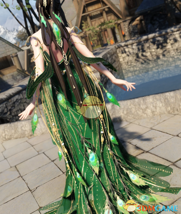 《上古卷轴5：天际重制版》凤翅缥缈羽衣MOD