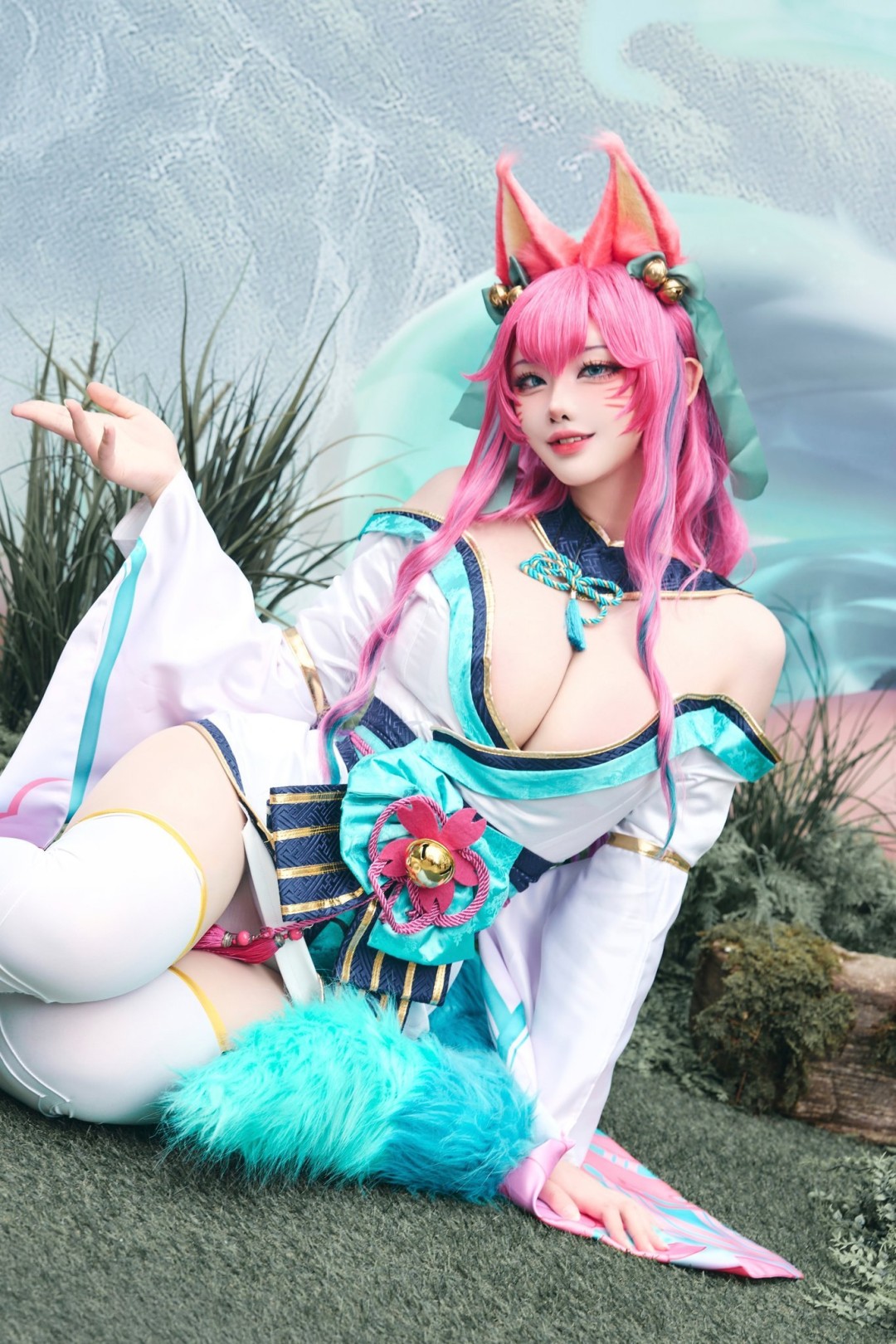 太嫵媚！人氣韓援Coser Yasal再扮《英雄聯(lián)盟》阿貍