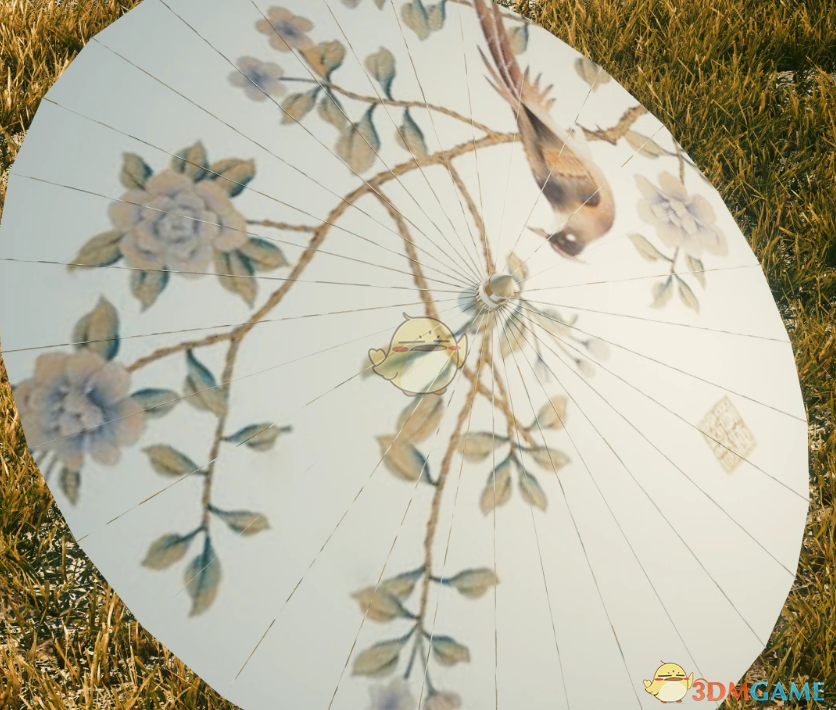 《赛博朋克2077》中式古风油纸伞MOD